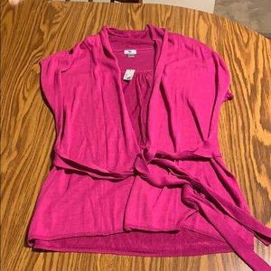Worthington pink sweater/cover